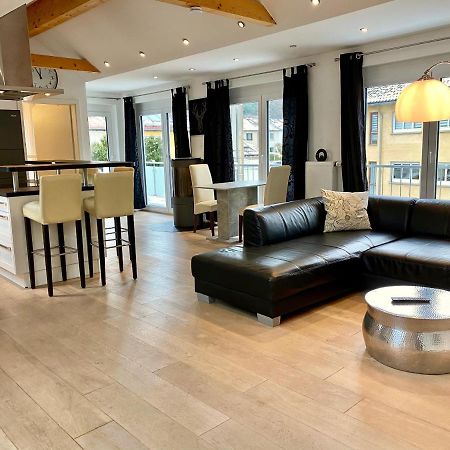 라벤스부르크 Luxurioeses Studio Im Zentrum, Balkon, Kamin, Klima 아파트 외부 사진