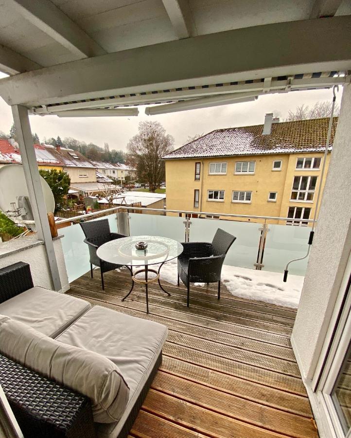 라벤스부르크 Luxurioeses Studio Im Zentrum, Balkon, Kamin, Klima 아파트 외부 사진